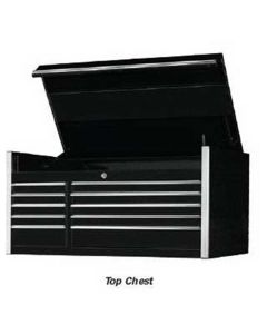 EXTEX5510CHBK image(0) - 55" 10 Drawer Professional Tool Chest in Black