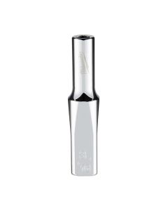 MLW45-34-9012 image(0) - Milwaukee Tool 1/4" Drive 3/16" SAE Deep Socket with FOUR FLAT Sides