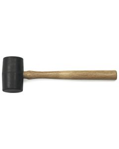 KDT82259 image(0) - 16 oz Rubber Mallet - Wood Hickory Handle
