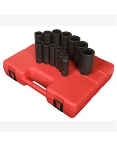 SUN2858 image(0) - 13-Piece 1/2 Drive Fractional SAE Fra