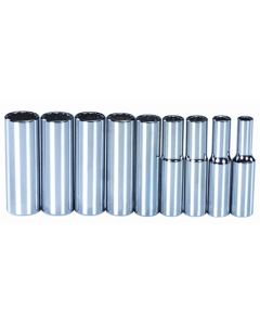 BHT110-AM image(0) - 1/4" Dr 9Pc 12PT MM Skt Set