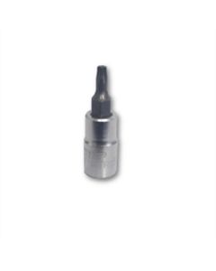 VIMPFS4TR15 image(0) - VIM Tools TR15 Tamper Proof Torx Bit, Satin 1/4 Sqaure Drive holder