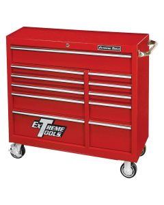 EXTPWS4111RCTXRD image(0) - Extreme 41" 11 Drwr Roller Cabinet-TX-RED
