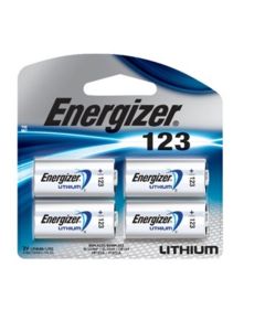 EGREL123BP-4 image(0) - ENERGIZER 123 LITHIUM 4-PACK