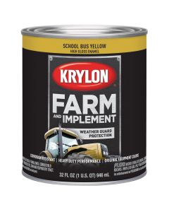 DUP2038 image(0) - FARM  PAINTS; SCHOOL BUS YELLOW; 32 OZ. QUART;