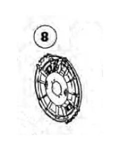 LEGRP005004BK image(0) - LATCH PLATE SIDE ASSEMBLY BLK
