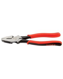 SUN360503V image(0) - 9.5" High Leverage Linemans Pliers