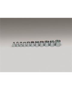 WRI312 image(0) - 3/8"Dr 6Pt Std Skt Set  11Pc
