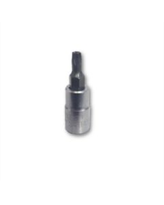 VIMPFS4TR20 image(0) - VIM TOOLS VIM Tools TR20 Tamper Proof Torx Bit, Satin 1/4 Sqaure Drive holder