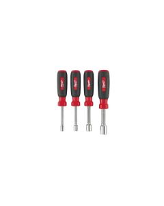 MLW48-22-2404 image(0) - HOLLOW SHAFT SAE FRACTIONAL NUT DRIVER 4-PC SET