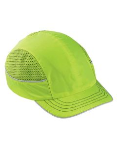 ERG23333 image(0) - 8950 Short Brim Lime Bump Cap