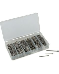 TIT45245 image(0) - 555 Piece Stainless Steel Cotter Pin Assortment