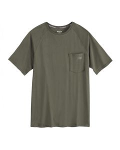 VFIS600MS-RG-3XL image(0) - Perform Cooling Tee Moss Green, 3XL