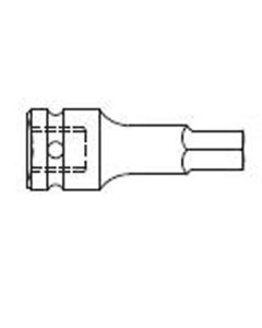 SUN412MH image(0) - 3/4 DR. METRIC 12MM IMPACT HEX DRIVE IMPACT SOCKE