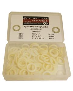 TMROPK501 image(0) - Nylon Drain Plug Gasket Assortment (100 Pcs)