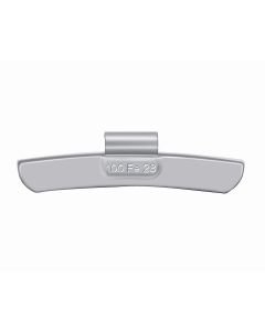 AMMLHFE100 image(0) - LHFE Coated Steel 1Oz. Clip-On Wheel Weight