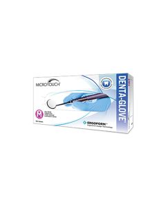 ASL31300500M image(0) - MICRO-TOUCH DENTA-GLOVE BLUE NITRILE GLOVES, M 100PK