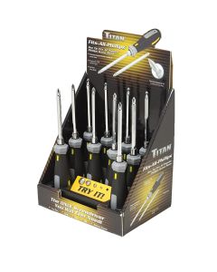 TIT11009-10 image(0) - 10PC One Tip Fits All Screwdriver Display