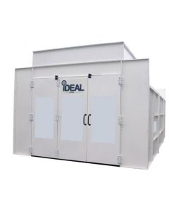 IDLSEMIDD26B-1PH image(0) - Semi Downdraft Paint Booth 26'