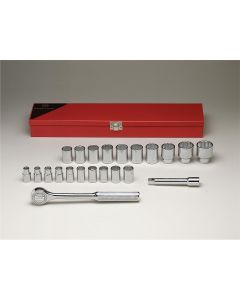 WRI472 image(0) - 1/2"Dr 12PtStdMMSkt Bx Set 22P