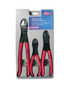 KNP002005US image(0) - 3-Piece High Leverage Diagonal Cutter Set