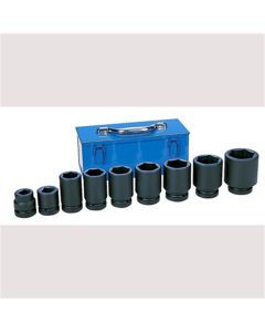 GRE9161D image(0) - Grey Pneumatic 1" Drive 9 Piece Large Truck/OTR Set