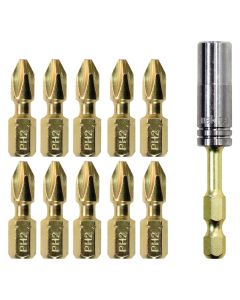 MAKB-35112 image(0) - Torsion Magnetic Driver Bit 11-Piece Set