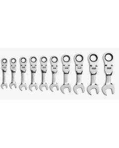 KDT9550 image(0) - STUBBY FLEX GEAR WR. 10PC METRIC