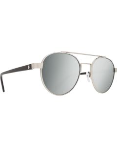 SPO673308585352 image(0) - Deco Sunglasses, Matte Silver/Black Fram