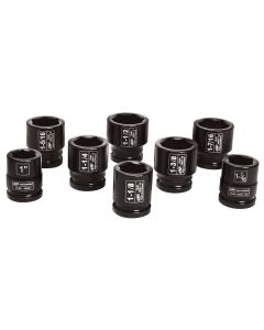 IRTSK6H8 image(0) - 3/4" 8PC SAE IMPACT SOCKET SET